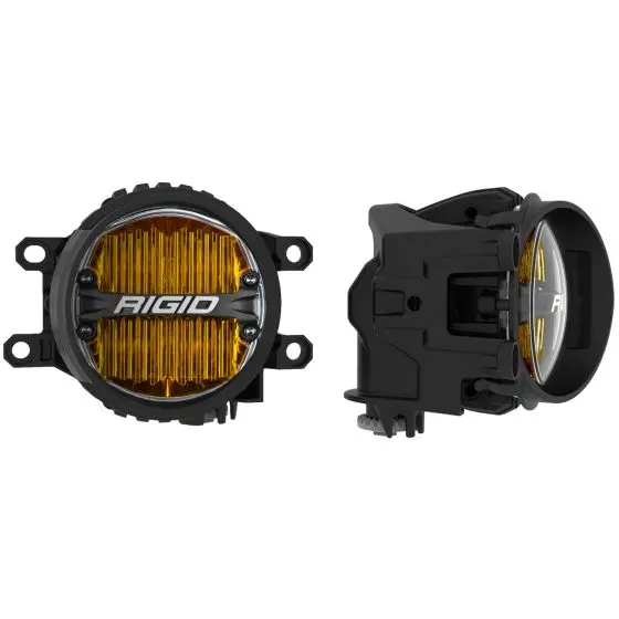 Rigid Industries Yellow Sae-Certified 360-Series Fog Light Kit For Toyota 4Runner, Tundra & Tacoma – Model 37117 1