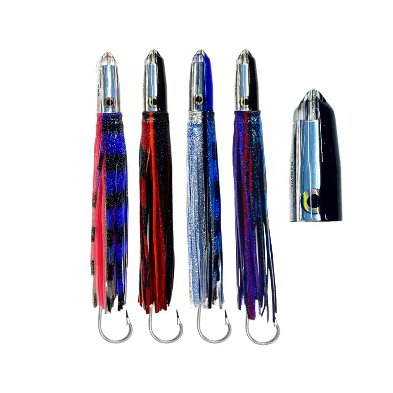 Rj Boyle Mirrored Wahoo Jet Trolling Rig 1