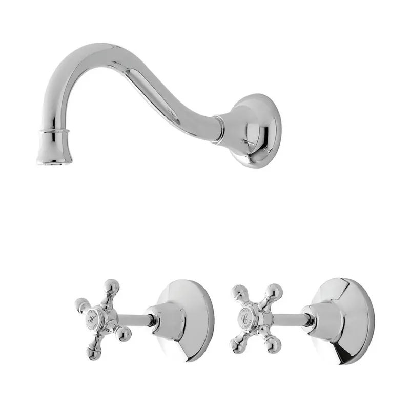 Rochelle Chrome Bath Faucet Set 1