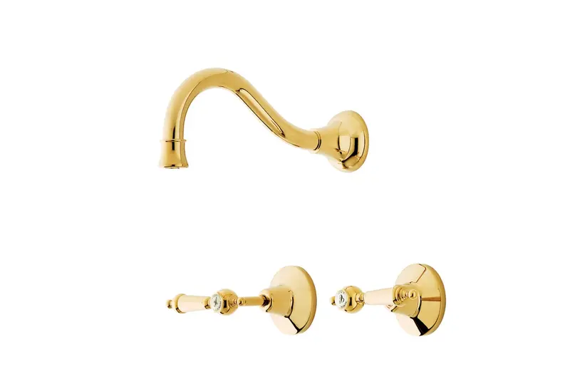 Rochelle Pvd-Plated Lever Bath Faucet Set – Premium Bathroom Fixture 1