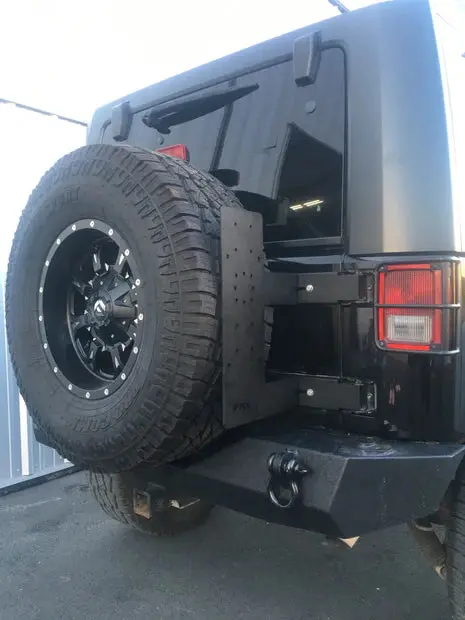 Rotopax Jk Tailgate Mount For Jeep Wrangler Recovery Gear 1