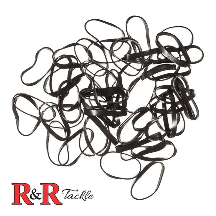 R&R Tackle Elastic Bait Rigging Bands For Secure Hook Placement 1