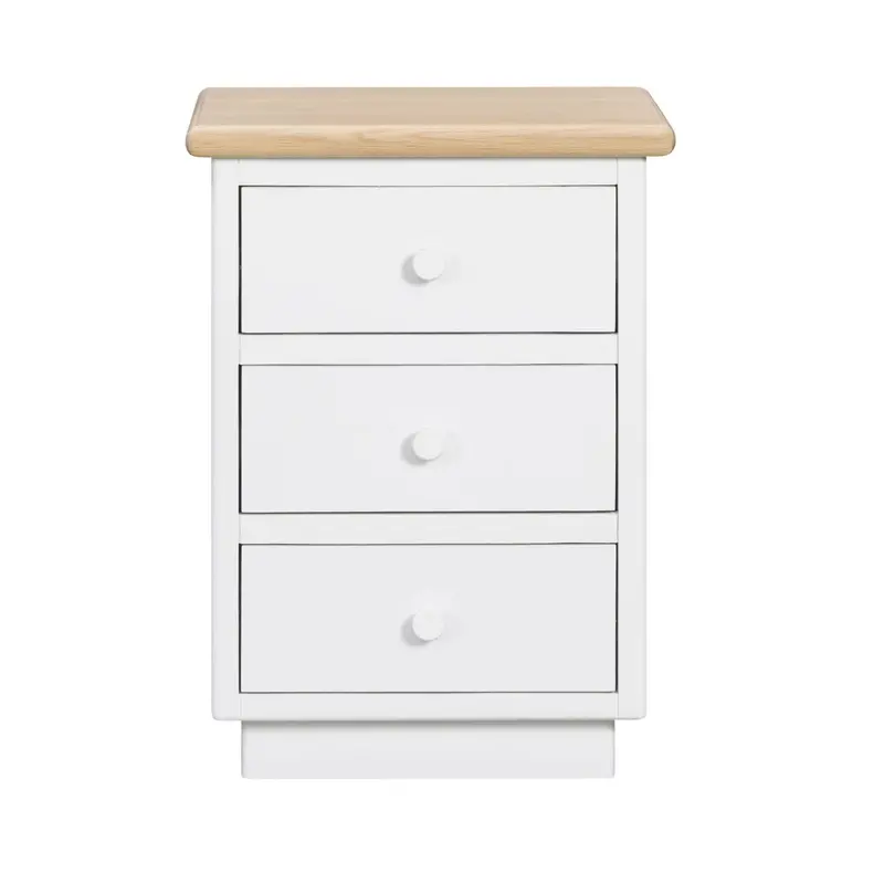 Saige Triple-Drawer Bedside Table 1