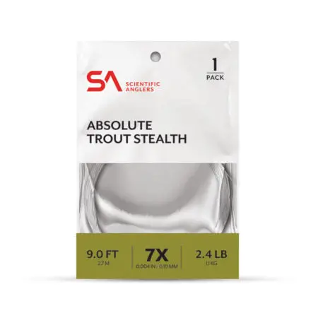 Scientific Anglers Absolute Trout Tapered Leader 1