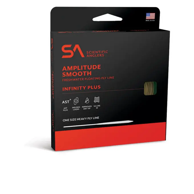 Scientific Anglers Amplitude Smooth Infinity Plus Fly Line – Advanced Coating & Core Tech 1