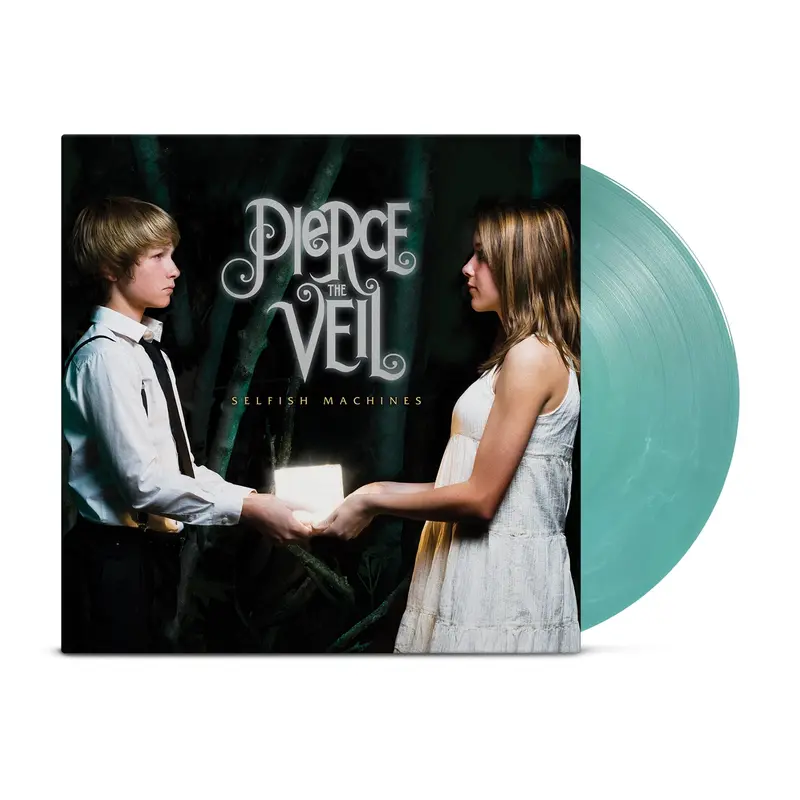Selfish Machines Vinyl – Clear/Green Marble Effect (1,000-Copy Limited Release) 1