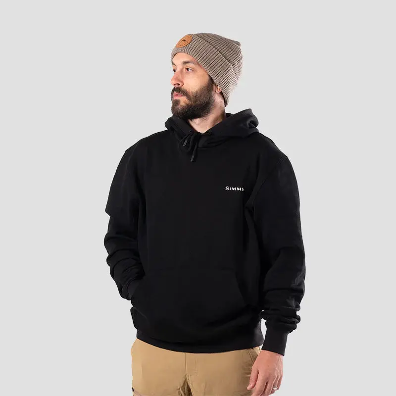 Simms F25 Artist Hoody – Brown Trout Camo Print 1