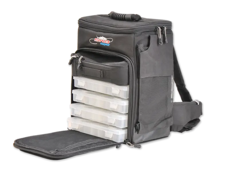 Skb Tak-Pac Backpack Tackle System – Hands-Free Fishing Gear Carrier 1