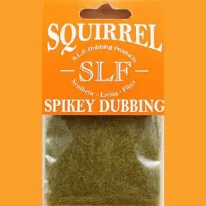 Slf Squirrel Spikey Dubbing – Textured Natural Blend 1