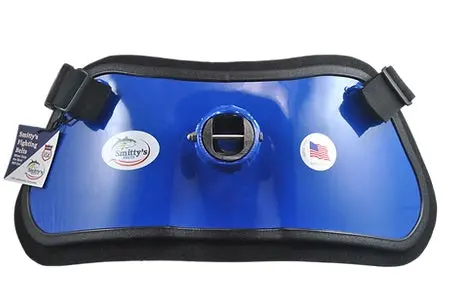 Smitty’S Big Blue Fighting Belt – Heavy-Duty Angler Support Belt 1