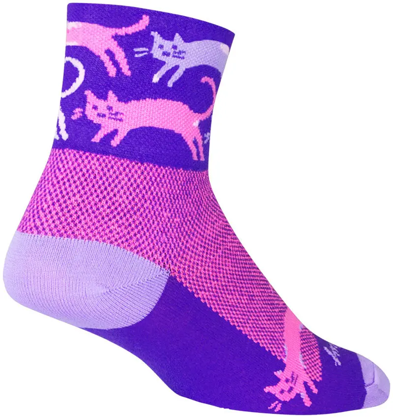 Sock Guy Classic Pounce Animal Print Crew Socks 1