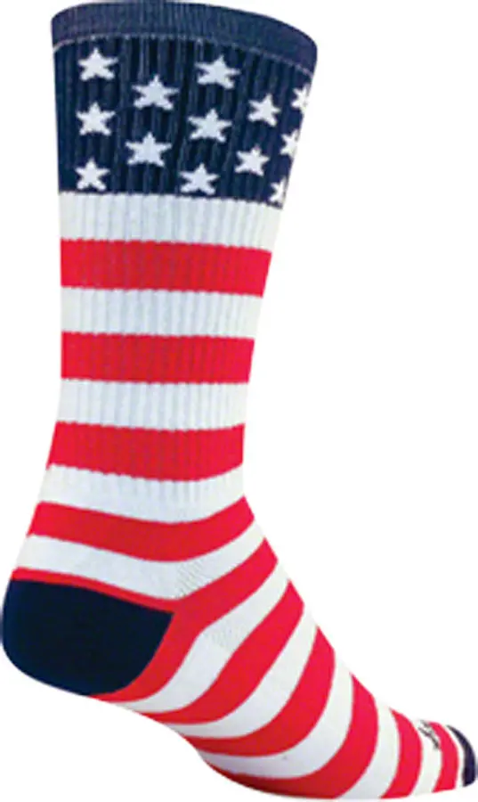 Sock Guy Usa Flag Crew Socks – American Flag Design 1
