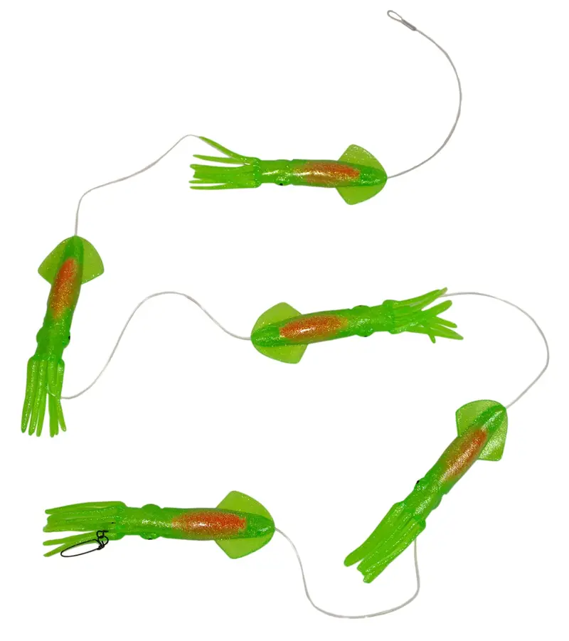 Squidnation 9-Inch Squid Teaser Daisy Chain 1
