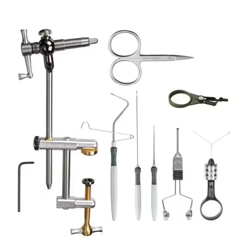 Stonfo 741 Fly Tying Tool Kit – Comprehensive Beginner Set 1