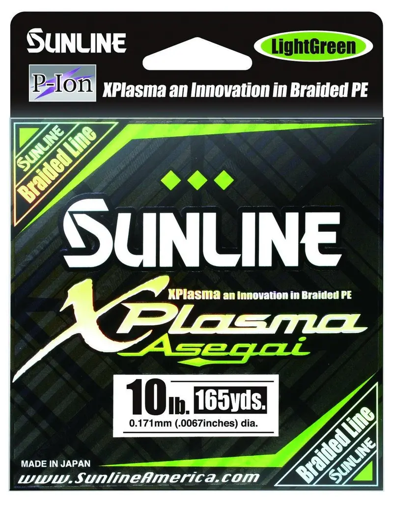 Sunline Xplasma Asegai Braided Fishing Line (Dark Green) 1