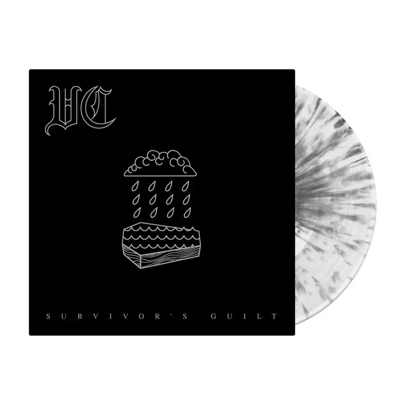 Survivor'S Guilt 7" Vinyl – Grey With White Splatter Effect – Limited To 700 1