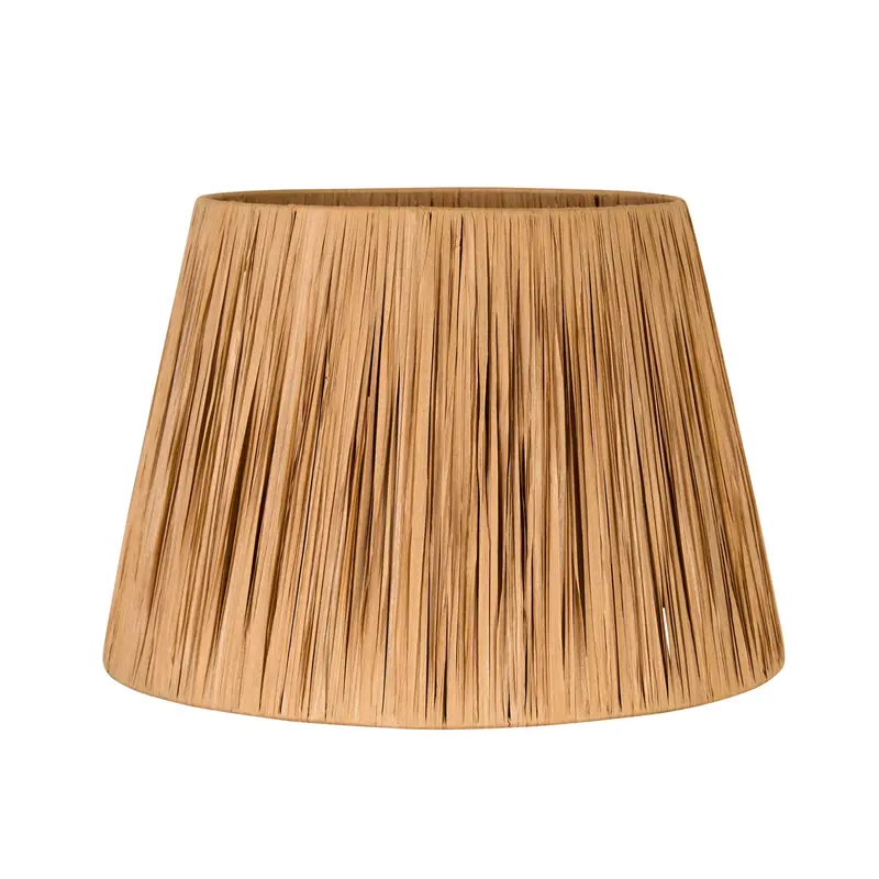 Tapered Raffia Lamp Shade – 35 Cm Top × 25 Cm Bottom × 24 Cm Height 1