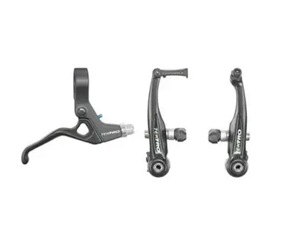 Tektro Linear Pull Brake Set For Bmx Bikes With Integrated Lever 1