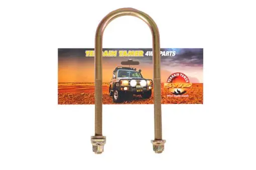 Terrain Tamer Rear U-Bolt — Round Top, 230 × 85 × 14Mm (Mub1369) For Toyota Land Cruiser 70 Series (Fzj78-79+, Aug 1999+) 1