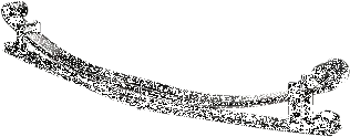 Terrain Tamer Tlc300P Raised Rear Parabolic Leaf Spring – 2" Lift, 0–882 Lb Capacity For Toyota Land Cruiser Bj40/Fj40 (Up To July 1980) 1