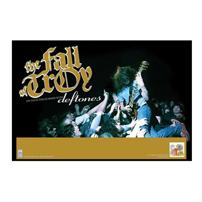 The Fall Of Troy X Deftones Co-Headline Tour Poster 1