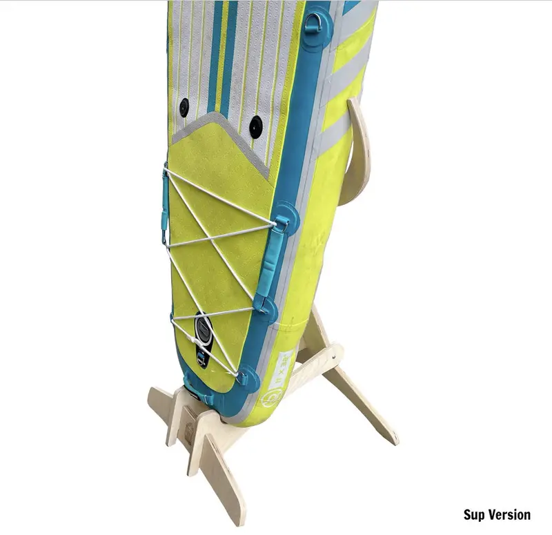 The Wood Single Stand-Up Paddleboard (Sup) Wall Rack 1