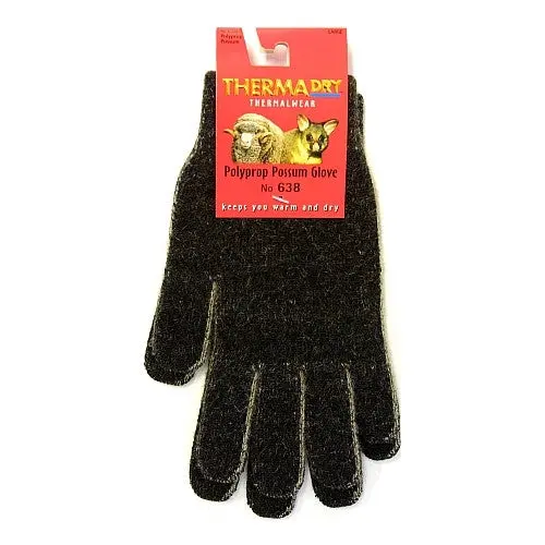 Therma Dry Possum Merino Full-Finger Gloves 1