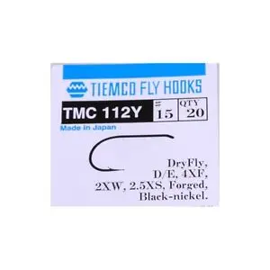 Tiemco Tmc 112Y – Heavy-Duty Dry Fly Hooks 1