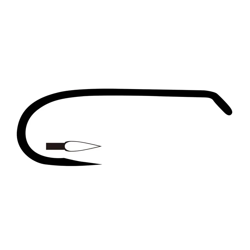 Tiemco Tmc 3761Sp-Bl Barbless Streamer And Nymph Hooks 1
