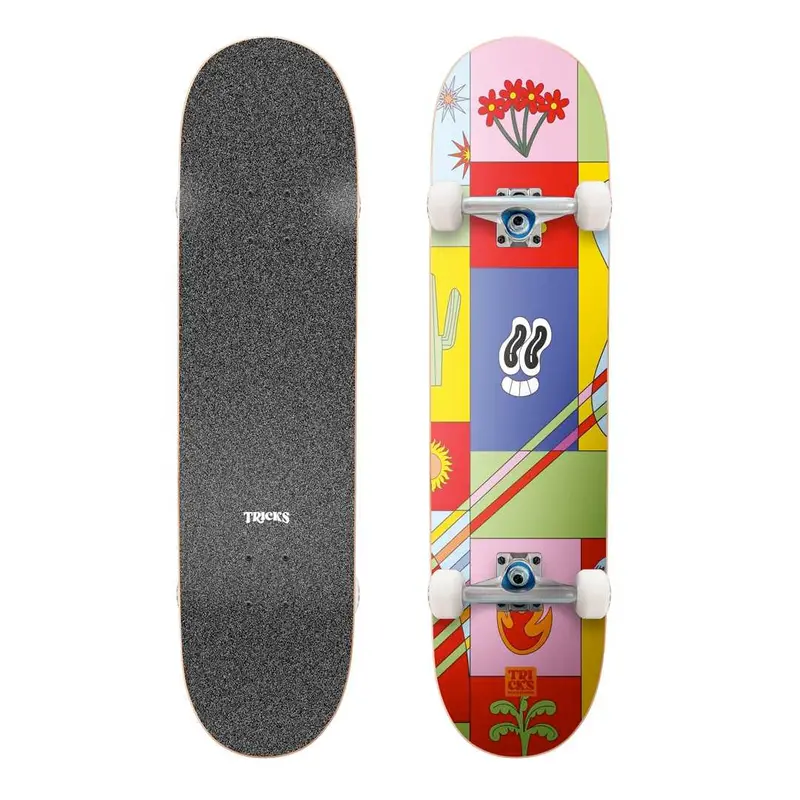 Tricks Mashup Complete Skateboard – Versatile Street & Park Board 1