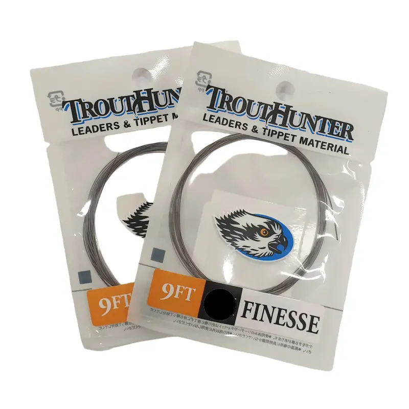 Trout Hunter Finesse Fishing Leader – Low-Visibility Tapered Design 1
