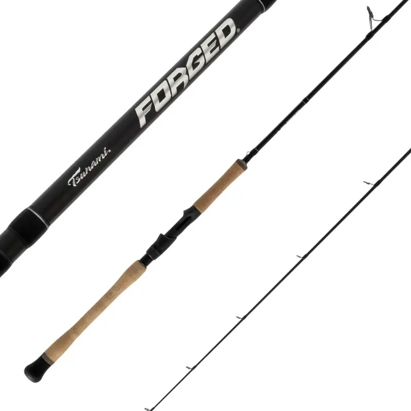 Tsunami Forged Inshore Spinning Rods – Cork-Grip Saltwater Rods 1