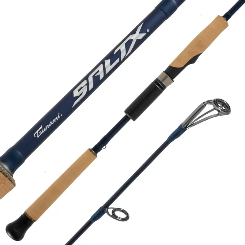 Tsunami Salt X Ii Inshore Spinning Rod – Lightweight Coastal Fishing Rod 1