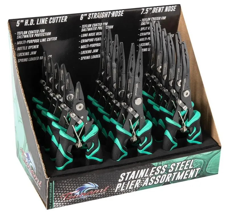 Tsunami Stainless Steel Fishing Pliers – Corrosion-Resistant Tool For Saltwater Use 1
