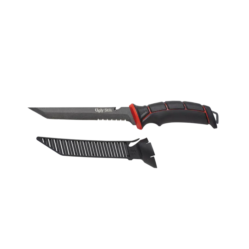 Ugly Stik 7-Inch Utility Knife With Protective Sheath 1