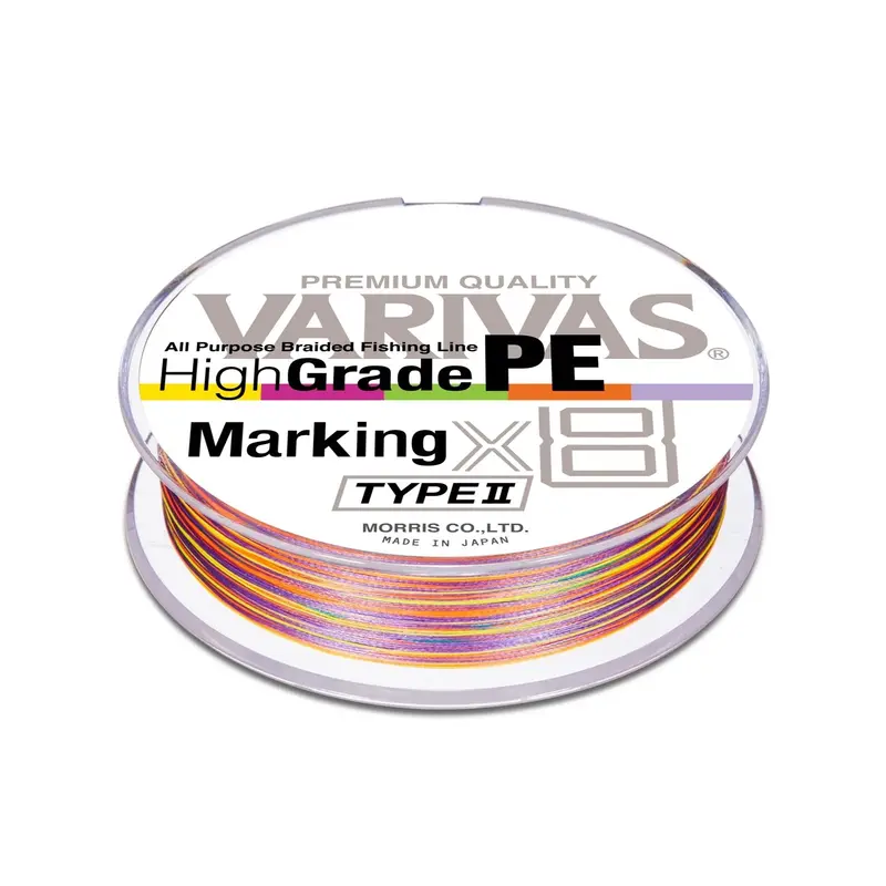 Varivas Highgrade X8 Marking Ii – 8-Strand Braided Fishing Line 1