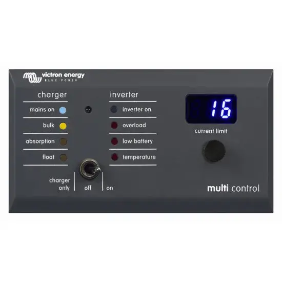 Victron Energy Digital Multi Control 200/200A Gx – Plastic Enclosure, No Mounting Holes (1017163) 1