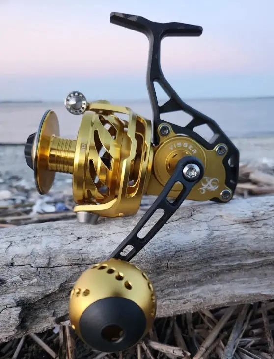 Visser Piermaster Anniversary Edition Bail-Less Spinning Reel – Limited Release Smooth Retrieve 1