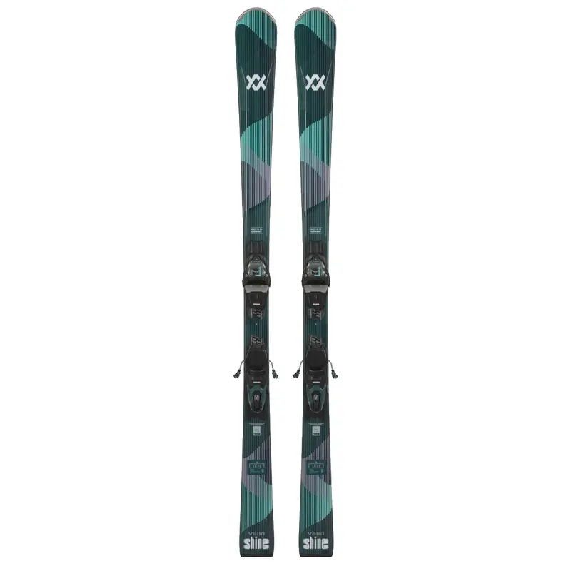 Volkl Shine 76 Women'S Intermediate Skis With Vmotion 10 Bindings 1