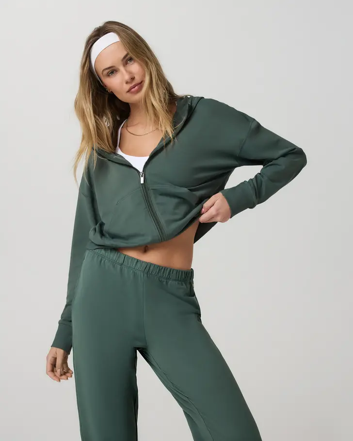 Vuori Halo Modern Full-Zip Hoodie For Women – Spring 2026 Elevated Lounge Wear 1