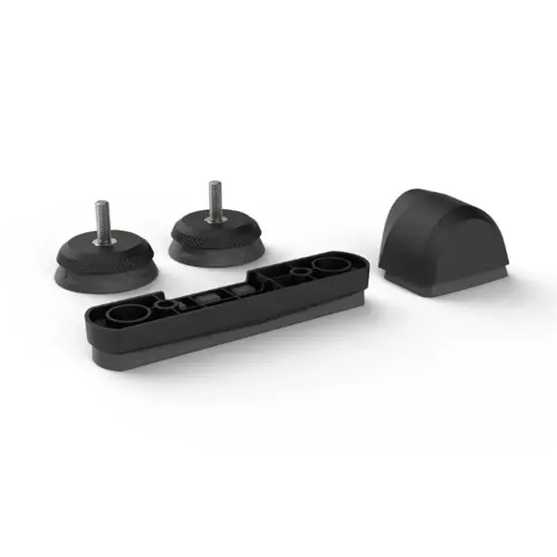 Wahoo Fitness Axis Feet – Adjustable Indoor Trainer Foot Pegs 1