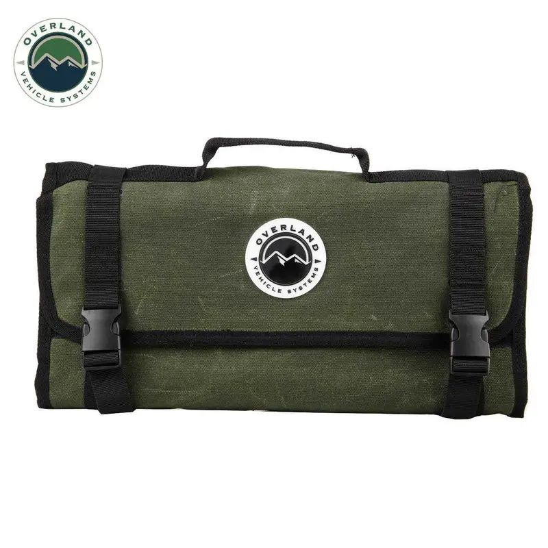 Waxed Canvas First Aid Roll Bag — #16 Size, Universal Organization Solution 1