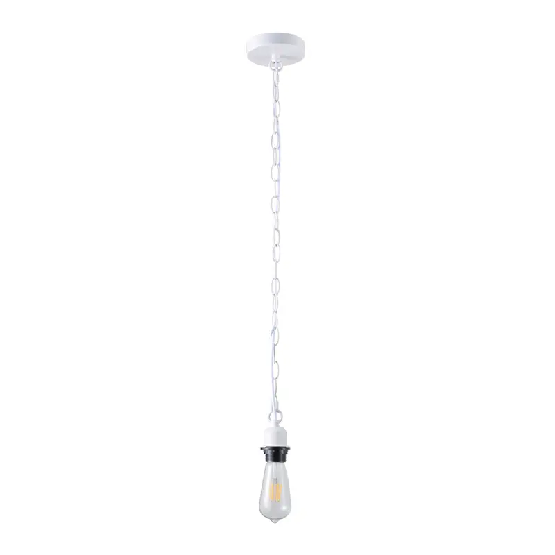 White 150Cm Adjustable Chain Cord Pendant Light 1