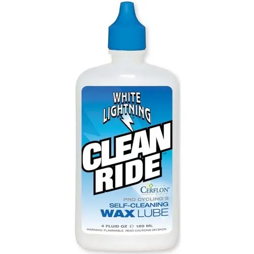 White Lightning Clean Ride Wet Lube – 4 Oz Biodegradable Chain Lubricant 1