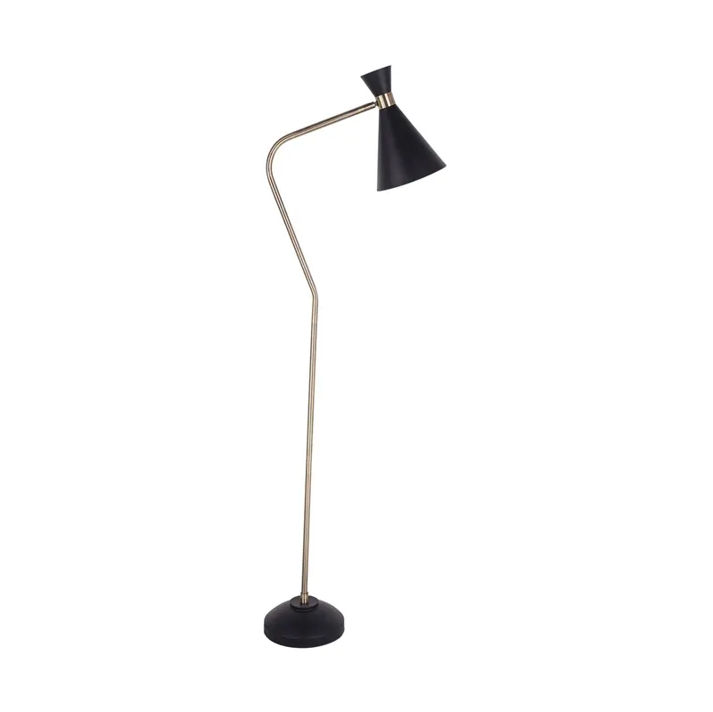 Williams Black Trumpet-Style Floor Lamp – 168 Cm Tall 1