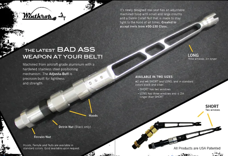 Winthrop Terminator Adjusta-Butt Fishing Rod Extension 1