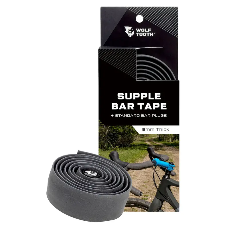Wolf Tooth Supple Bar Tape – Premium Cushioned Handlebar Wrap 1
