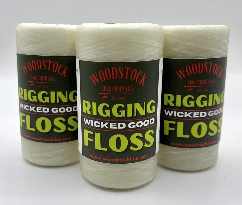 Woodstock Wicked Good Rigging Floss – Strong, Abrasion-Resistant Fishing Thread 1