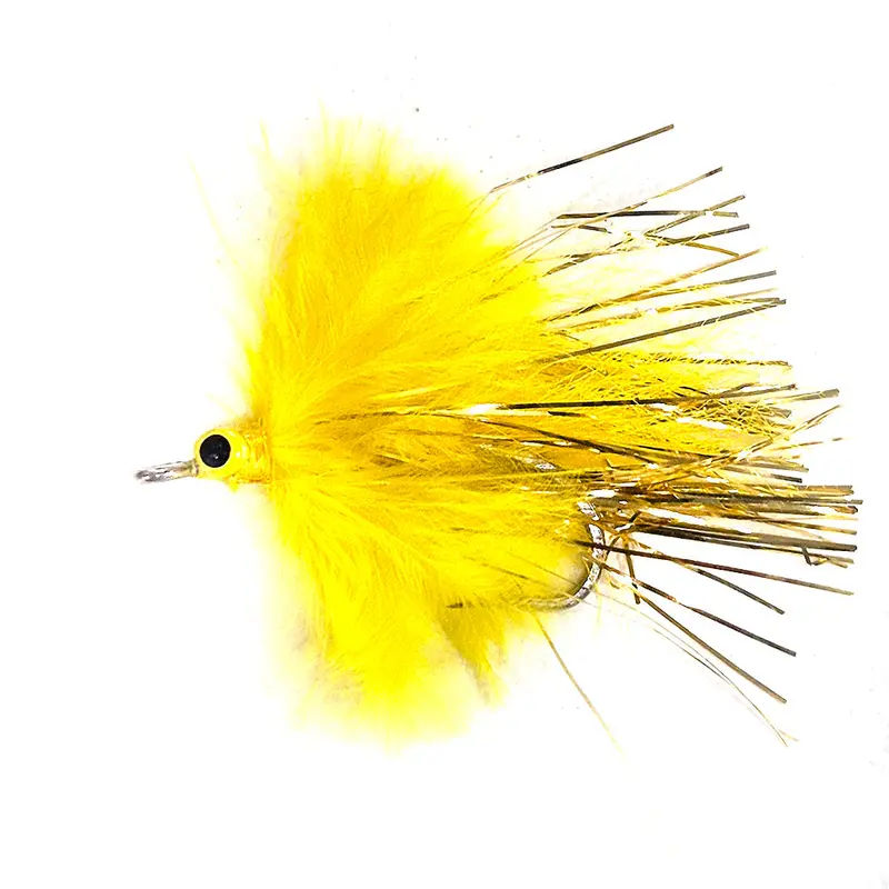 Zedabou Yellow Fly – Single Hand-Tied Pattern 1